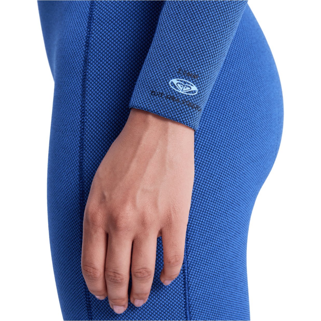 2026 Roxy Womens Elite Xtra Stretch 3/2mm Chest Zip Wetsuit 26BW213503 - Blue Fog